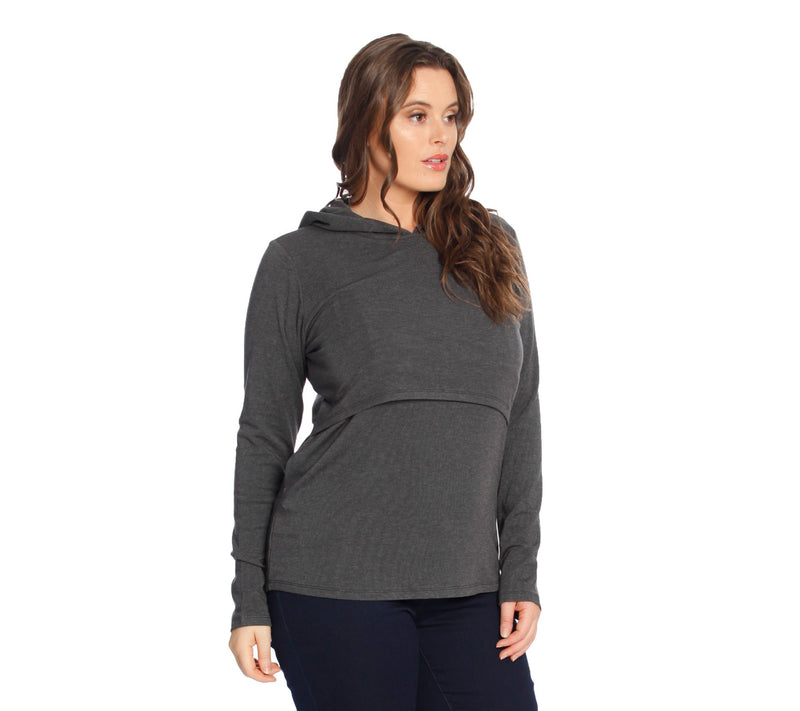 Blooming Women Maternity Nursing Hoodie — View 5