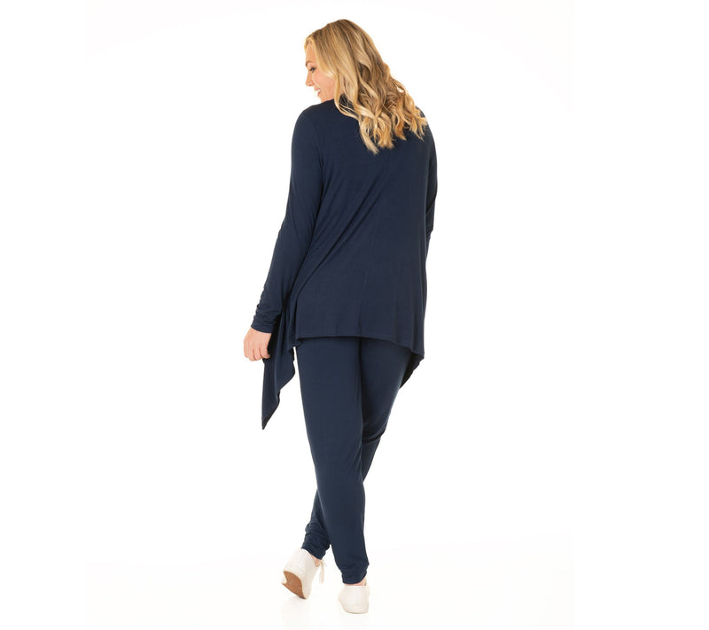 Blooming Women Waterfall Cardigan — View 7