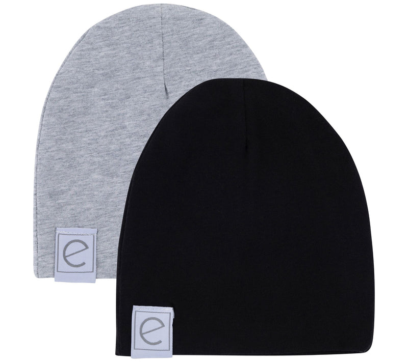 Ely's & Co. Set of 2 Jersey Cotton Beanies — Main view