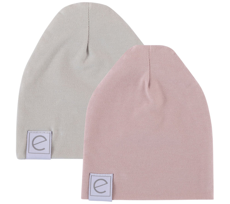 Ely's & Co. Set of 2 Jersey Cotton Beanies — View 5