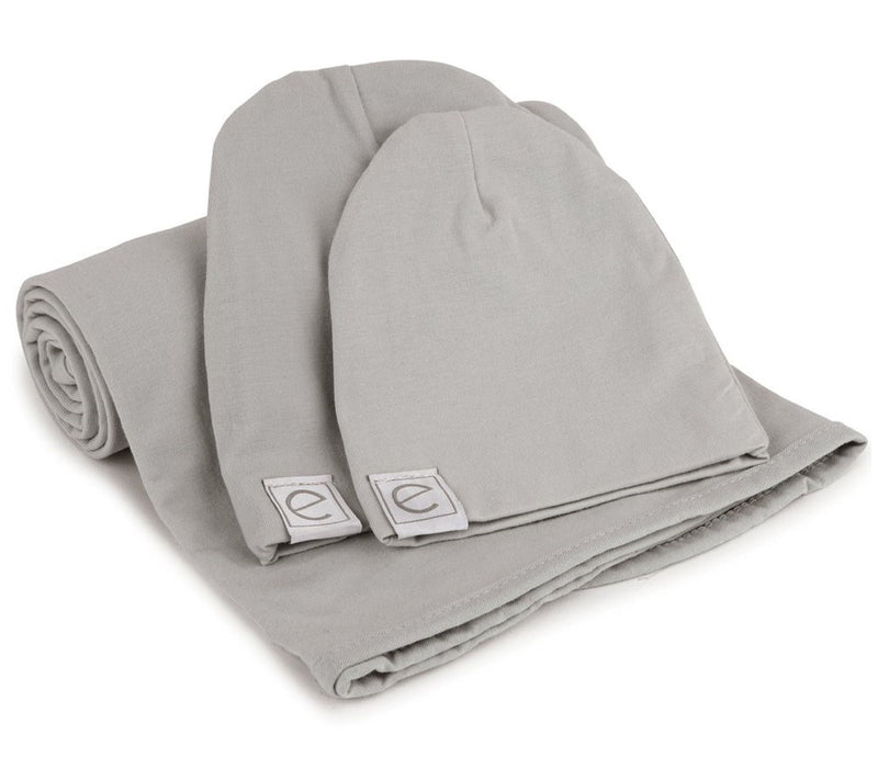 Ely's & Co. Swaddle Blanket and Baby Hat Set — View 9