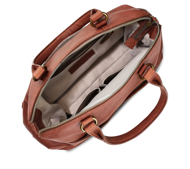 American Leather Co. Carrie Dome Satchel — View 37