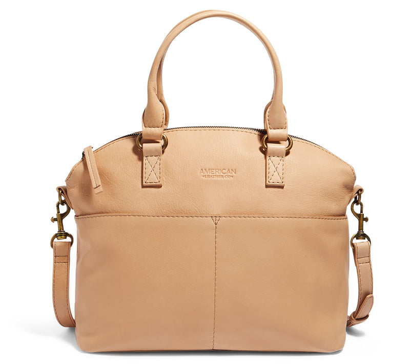 American Leather Co. Carrie Dome Satchel — View 3