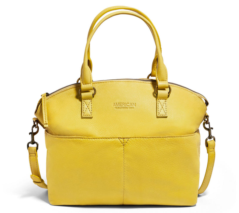 American Leather Co. Carrie Dome Satchel — View 27