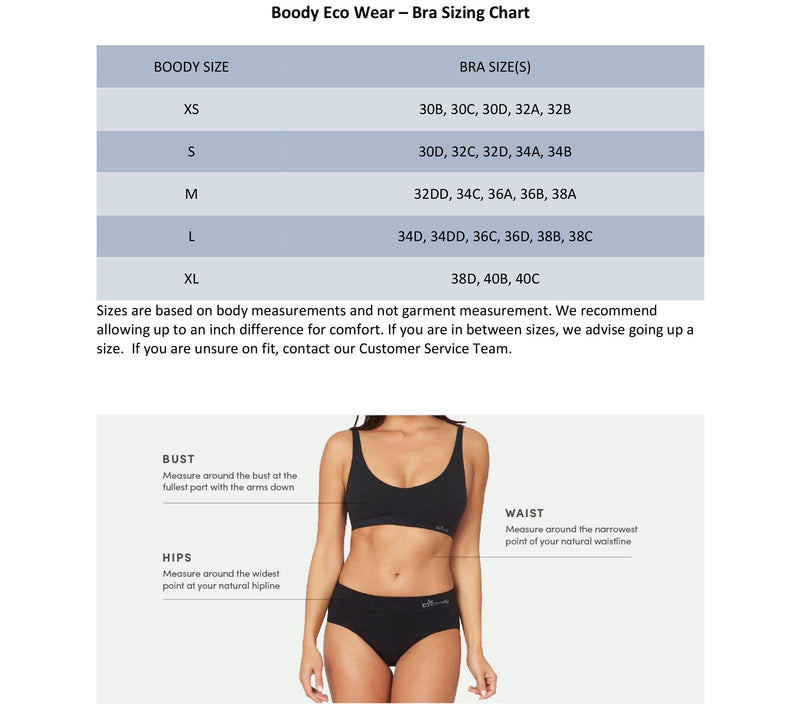 Boody Eco Wear Padded Shaper Bra — View 4