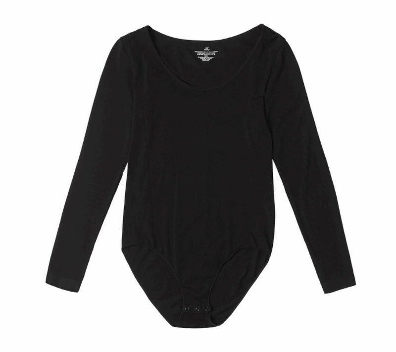 Boody Eco Wear Long-Sleeve Bodysuit — View 3