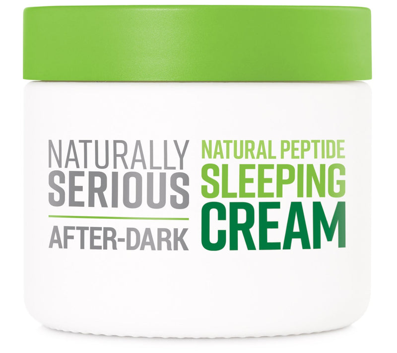 Naturally Serious After-Dark Natural Peptide Sleeping Cream — Main view