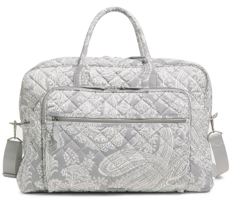 Vera Bradley Grand Weekender Travel Bag in Performance Twill — View 9