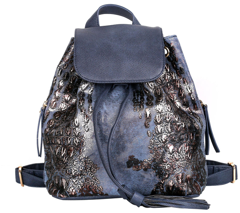 Karla Hanson RFID Blocking Convertible Backpack- Eva — View 7