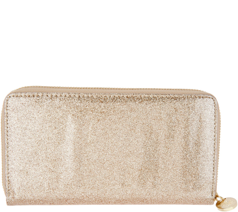 Kirks Folly Glitter Goddess Zippered Wallet — View 10