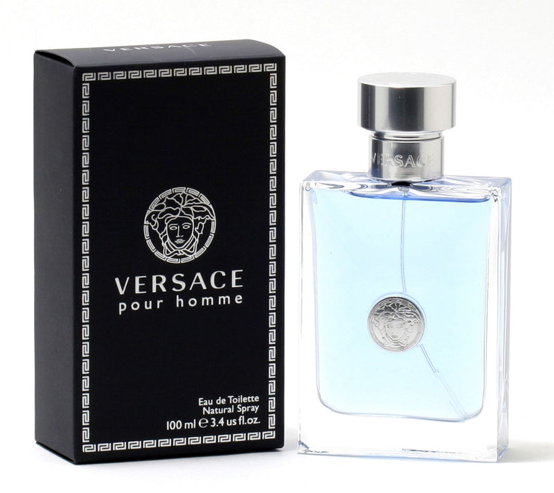 Versace Pour Homme Eau De Toilette Spray, 3.4-fl oz — Main view