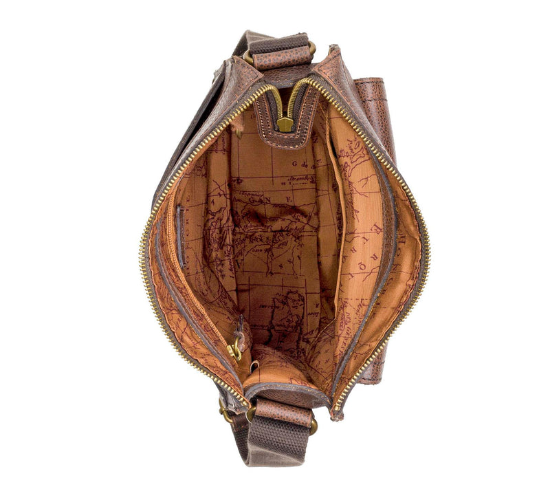 Patricia Nash Men's North/South Crossbody - Tuscan II — View 6
