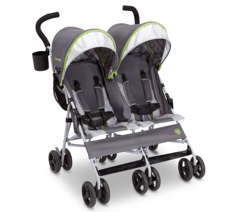 Jeep Scout Double Stroller by Delta Children — View 5