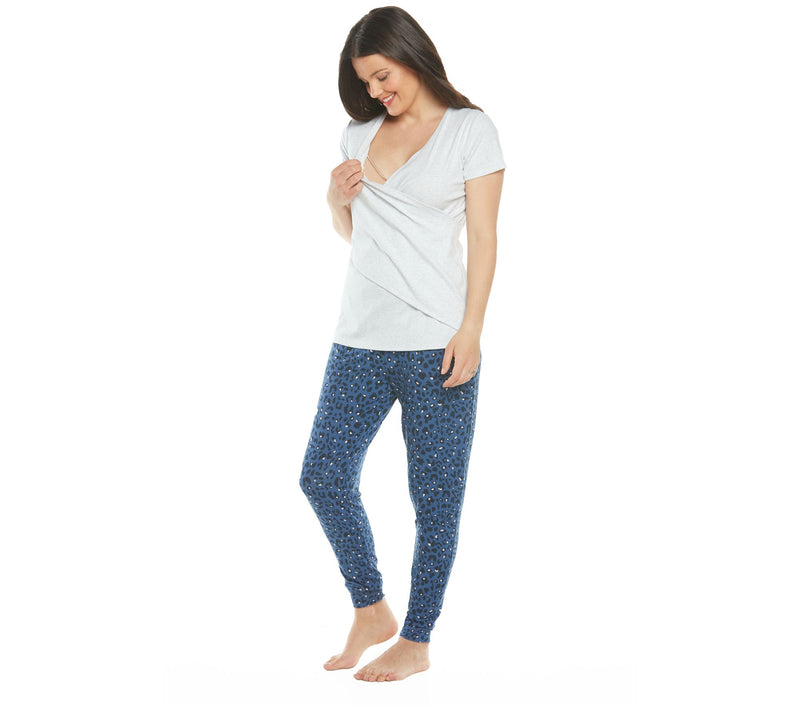 Blooming Women 2-Piece Maternity & Nursing Loungewear — View 4