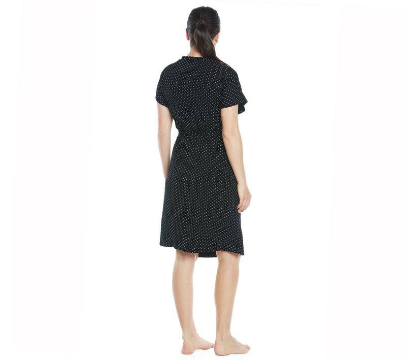 Blooming Women Maternity Wrap Gown & Poncho Set — View 6