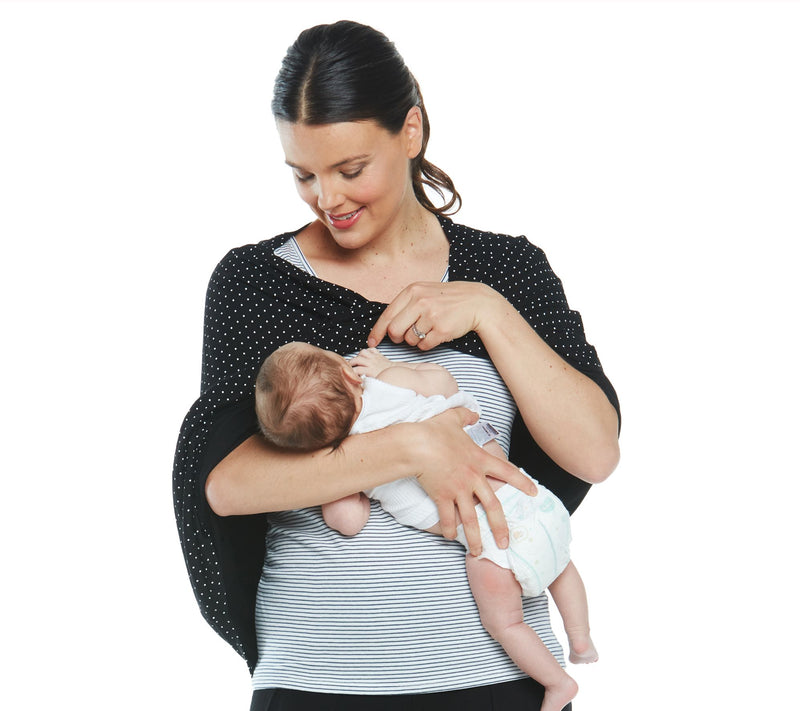 Blooming Women Maternity Wrap Gown & Poncho Set — View 5