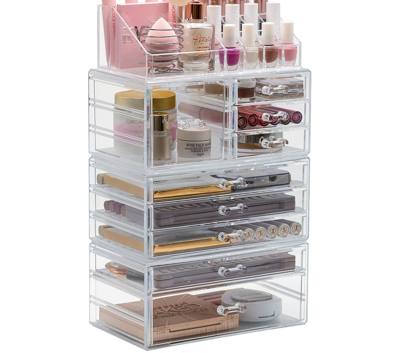 Sorbus Makeup and Jewelry 9-Drawer Display CaseOrganizer — View 2