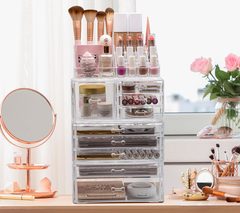 Sorbus Makeup and Jewelry 9-Drawer Display CaseOrganizer — View 4