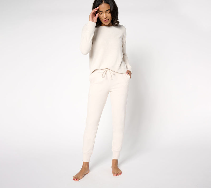 Barefoot Dreams CozyChic Ultra Lite Easy Mixed Lounge Set — View 37