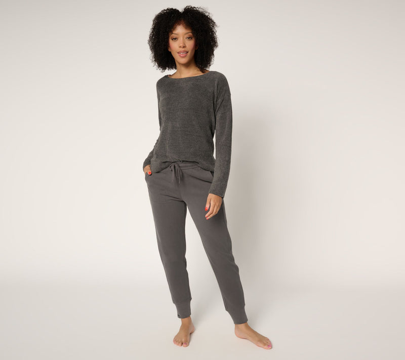 Barefoot Dreams CozyChic Ultra Lite Easy Mixed Lounge Set — View 25
