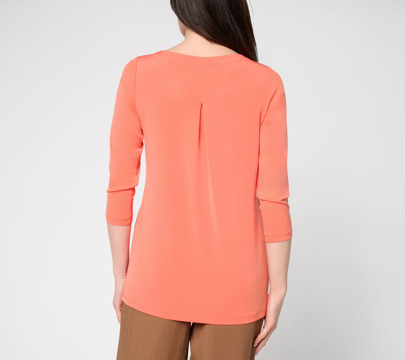 Susan Graver Modern Essentials Regular Liquid Knit Tunic — View 22