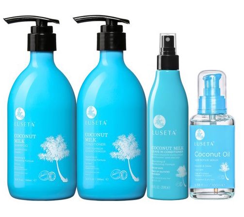 Luseta Four-Piece Coconut Milk Hair Collection — Main view