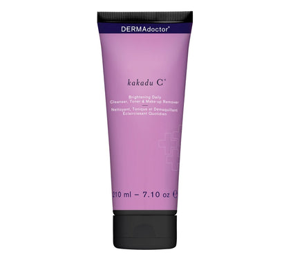 DERMAdoctor Kakadu C Daily Cleanser, Toner & Makeup Remover