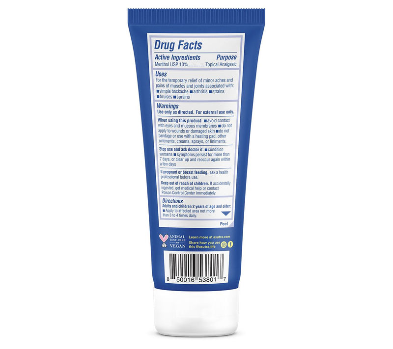 Asutra Set of 2 Magnesium Pain Relief Body Butter & Cream Set — View 3