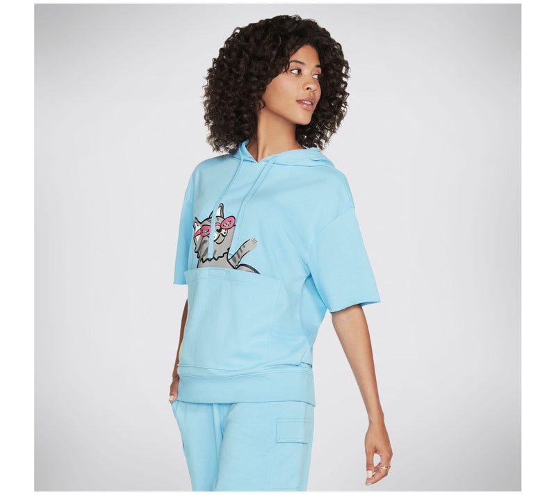 Skechers BOBS Pouch Pals Pullover Hoodie — Main view