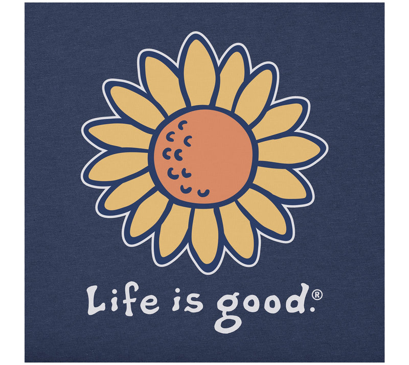 Life is Good Women's Sunflower Crusher Tee — View 4