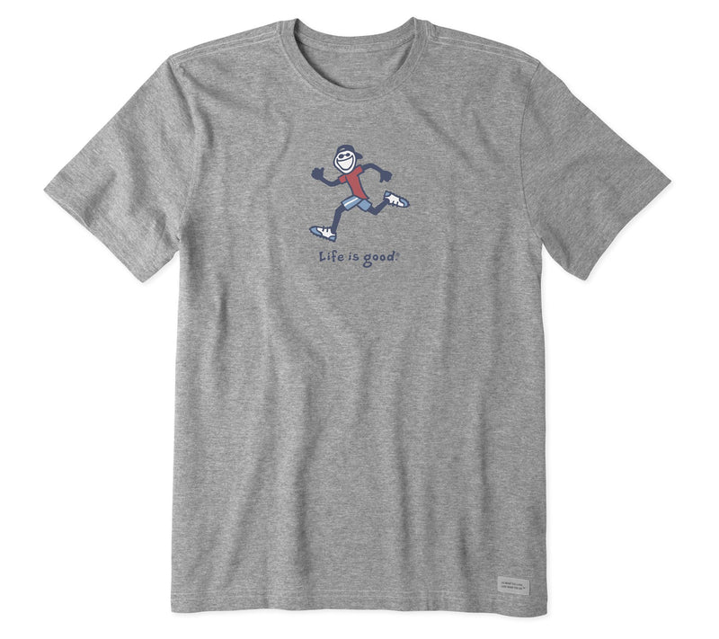 Life is Good Men's Running Jake Crusher Tee — View 3