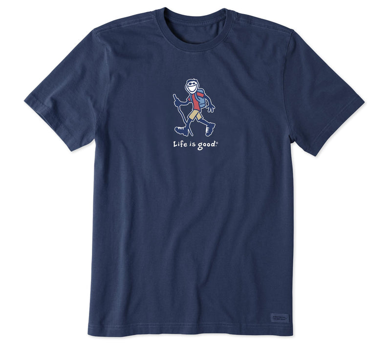 Life is Good Men's Hiking Jake Crusher Tee — Main view