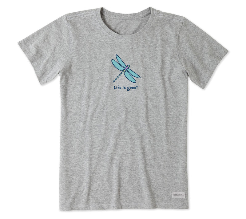 Life is Good Women's Classic Dragonfly CrusherTee — View 5