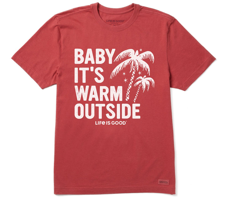 Life is Good Men's Warm Outside Crusher Tee — Main view