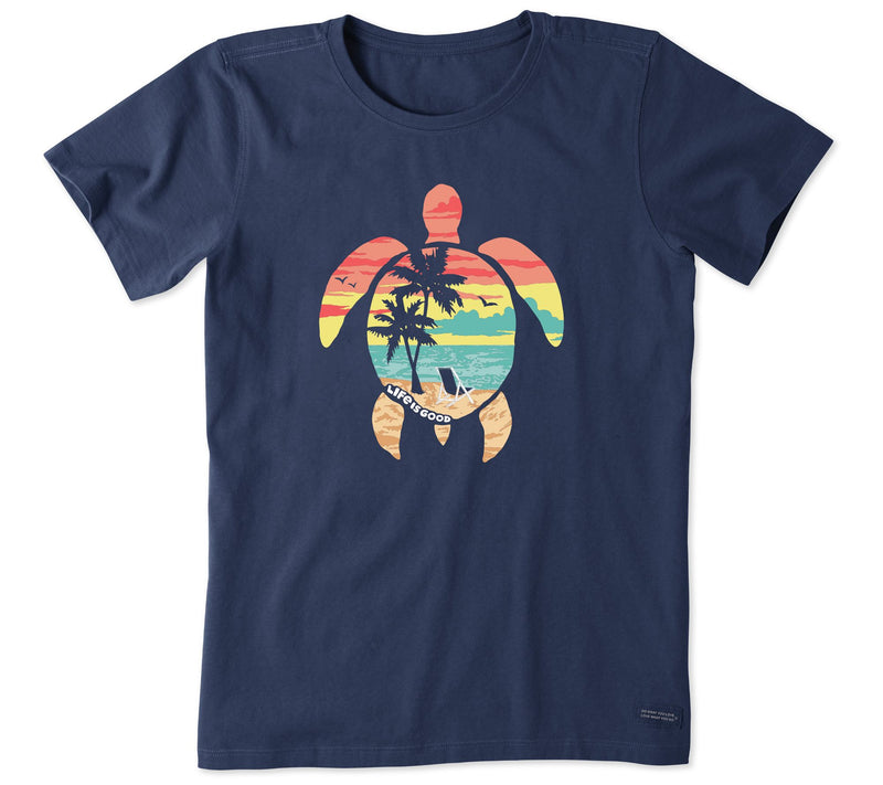 Life is Good Women's Scenic Turtle Crusher-LiteTee — Main view