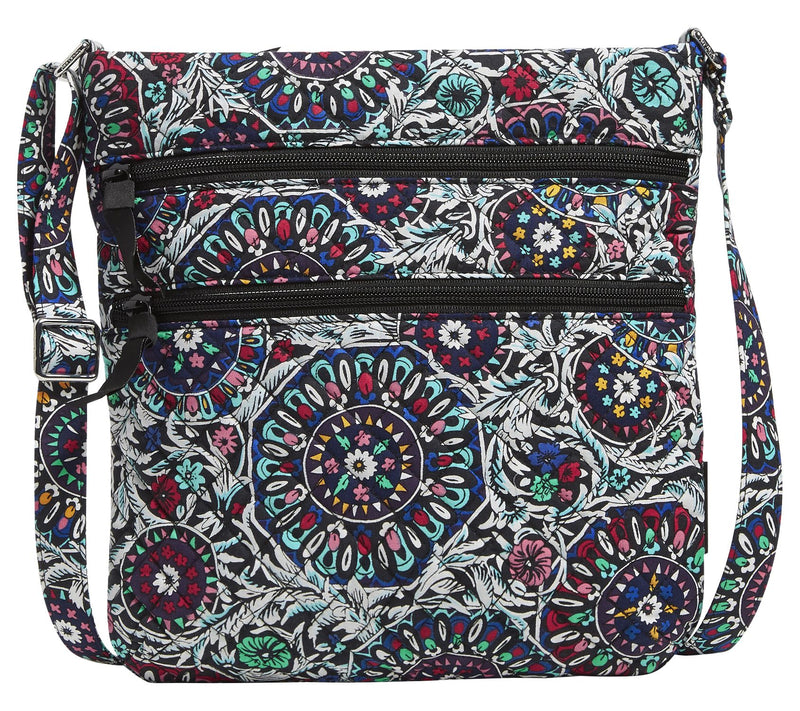 Vera Bradley Printed Cotton Medium Cosmetic Bag — View 17