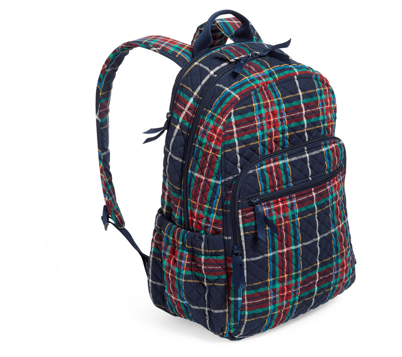 Vera Bradley Printed Recycled Cotton Campus Backpack — View 48