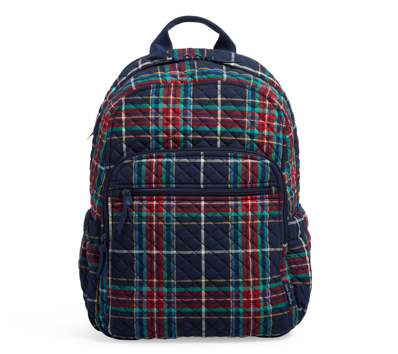 Vera Bradley Printed Recycled Cotton Campus Backpack — View 33