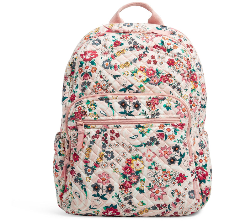 Vera Bradley Printed Recycled Cotton Campus Backpack — View 21