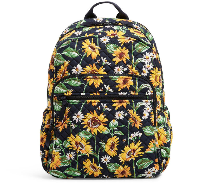 Vera Bradley Printed Recycled Cotton Campus Backpack — View 23