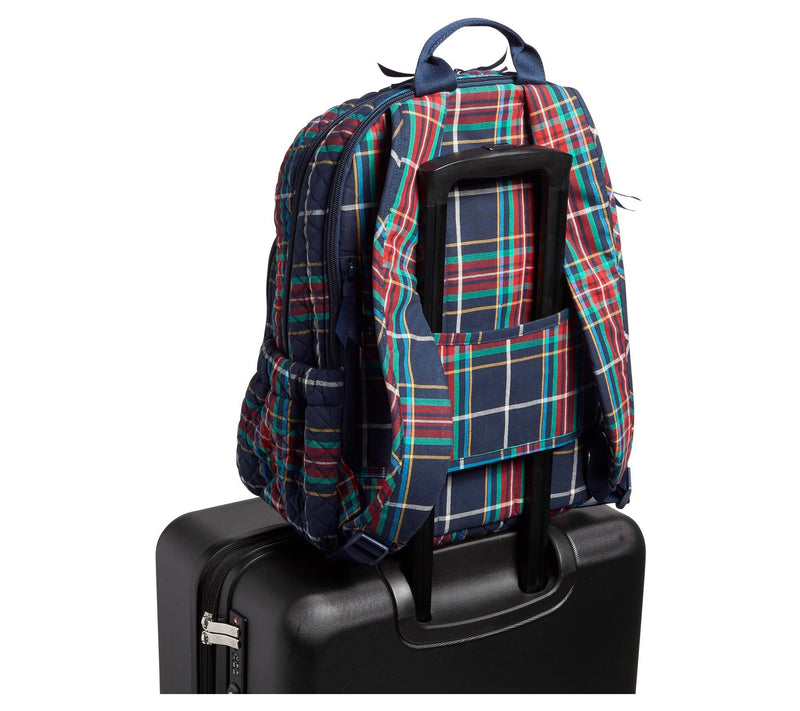 Vera Bradley Printed Recycled Cotton Campus Backpack — View 52