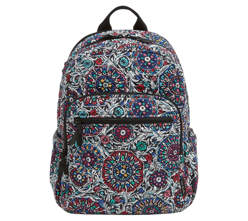 Vera Bradley Printed Recycled Cotton Campus Backpack — View 19