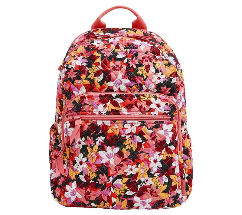 Vera Bradley Printed Recycled Cotton Campus Backpack — View 13