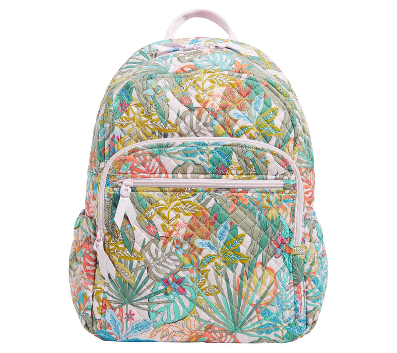 Vera Bradley Printed Recycled Cotton Campus Backpack — View 7