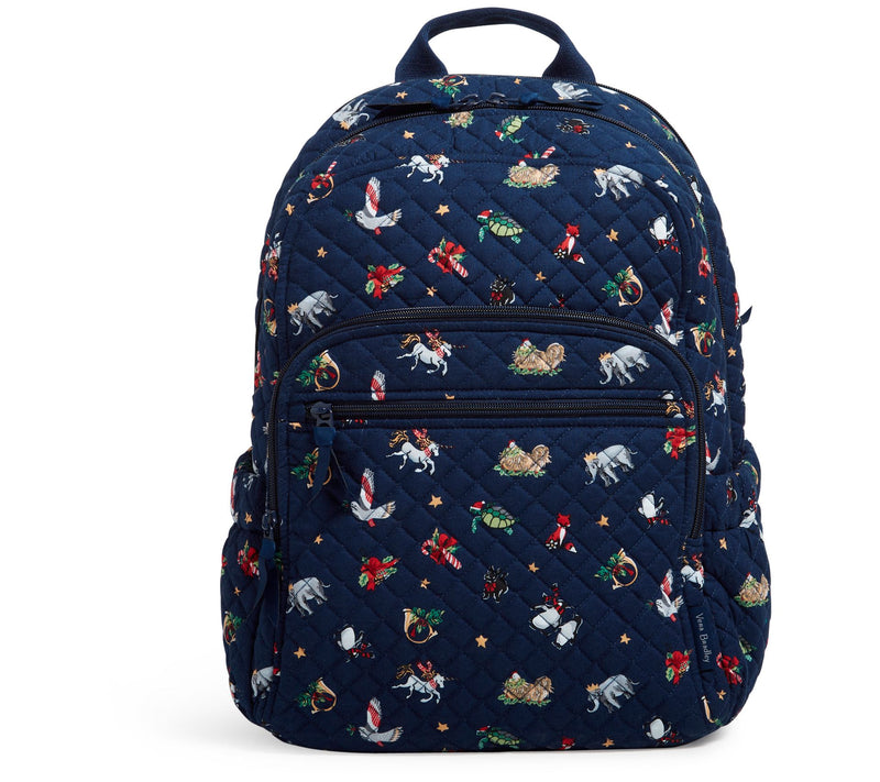 Vera Bradley Printed Recycled Cotton Campus Backpack — View 74