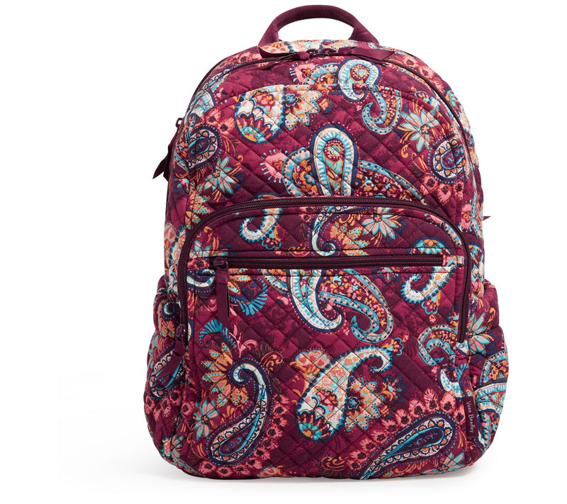 Vera Bradley Printed Recycled Cotton Campus Backpack — View 76