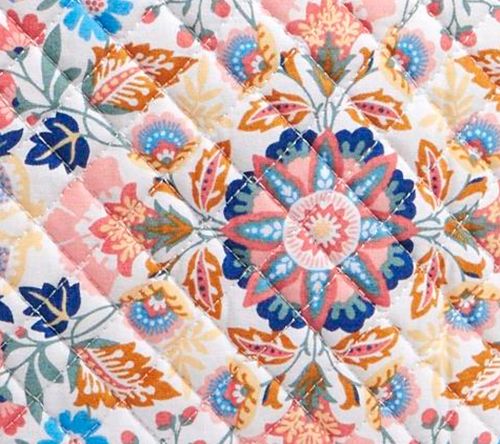 Vera Bradley Printed Recycled Cotton Campus Backpack — View 64
