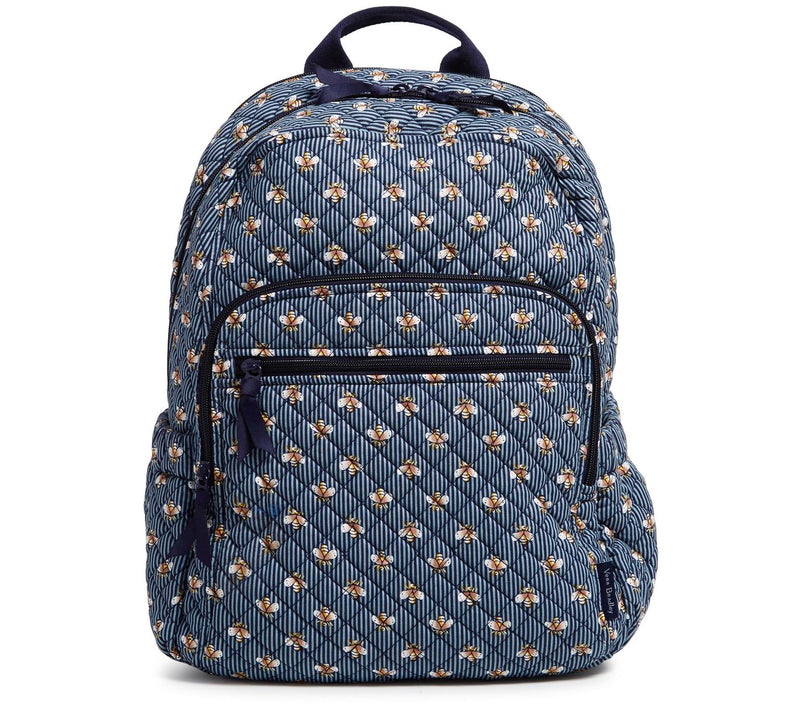 Vera Bradley Printed Recycled Cotton Campus Backpack — View 85