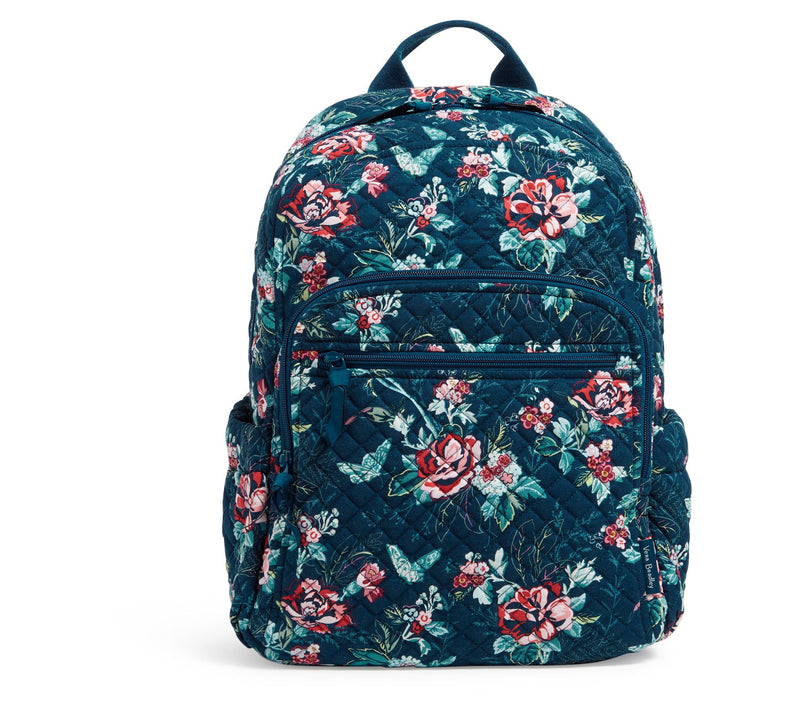 Vera Bradley Printed Recycled Cotton Campus Backpack — View 29