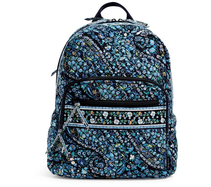 Vera Bradley Printed Recycled Cotton Campus Backpack — View 86